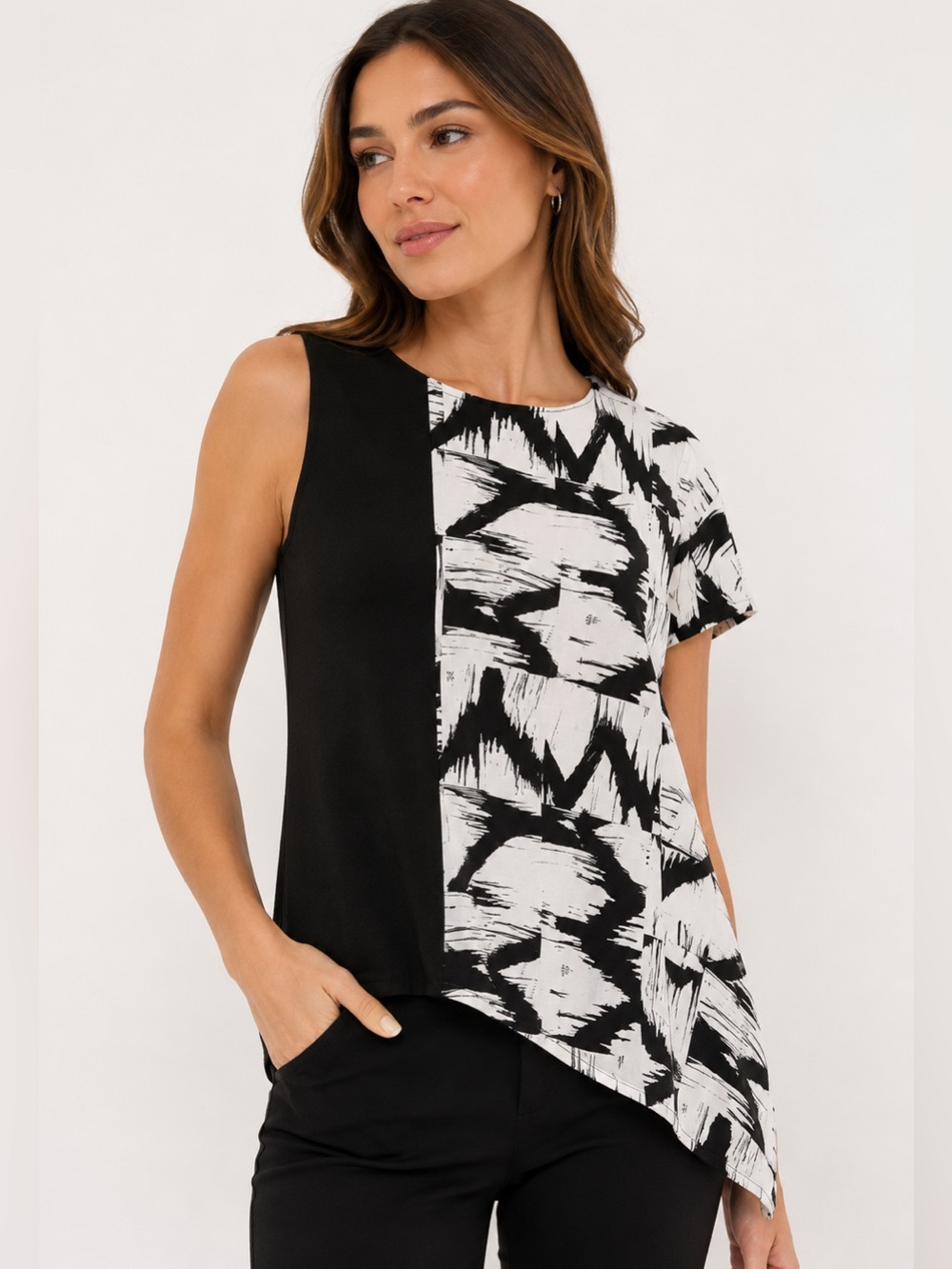 Dnky tank/short sleeve top
